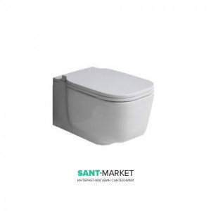 Унітаз підвісний Cielo CubiKa 36x55x30 см білий CUVS