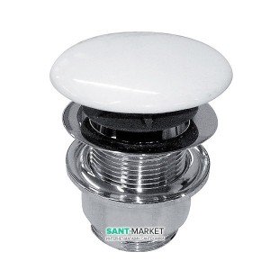 Донный клапан Cielo CubiKa белый PIL01