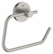 Держатель для туалетной бумаги Grohe Essentials без крышки суперсталь 40689DC1
