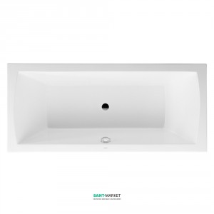 Ванна акрилова прямокутна Duravit Daro 180x80x46 біла 700028000000000