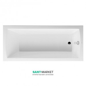 Ванна акрилова прямокутна Duravit Daro 170x75x46 біла 700027000000000