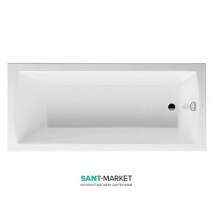 Ванна акрилова прямокутна Duravit Daro 170x75x46 біла 700027000000000