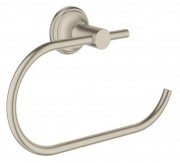 Держатель для туалетной бумаги Grohe Essentials Authentic без крышки матовый никель 40657EN1