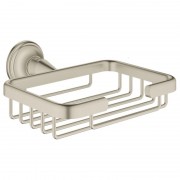 Мильниця-решітка з власником Grohe Essentials Authentic матовий нікель 40659EN1