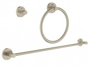 Набір аксесуарів Grohe Essentials City 3 предмета матовий нікель 40821EN1
