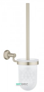 Щітка для унітазу Grohe Essentials Authentic матовий нікель 40658EN1