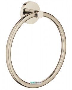 Полотенцедержатель кольцо Grohe Essentials полированный никель 40365BE1