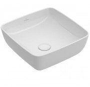 Раковина для ванної накладна Villeroy & Boch ARTIS 41x41 см без відп. під змішувач альпін біла 417841R1