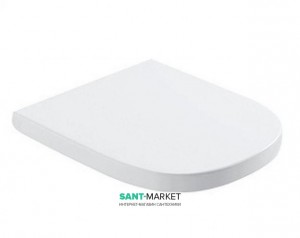 Сидіння з кришкою для унітазу з мікроліфтом Globo STOCKHOLM білий LA020BI