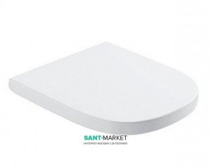 Сиденье с крышкой для унитаза с микролифтом Globo STOCKHOLM белый LA020BI
