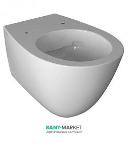 Унітаз підвісний Globo BOWL 55х38 білий SBS05.BI