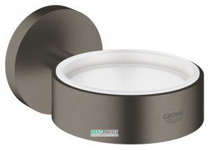 Стакан держатель Grohe Essentials матовий графіт 40369AL1