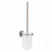 Туалетный ёршик стеклянный Grohe Essentials суперсталь 40374DC1