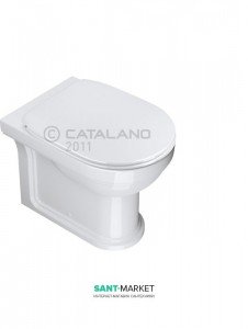 Унітаз підлоговий компакт Catalano CANOVA ROYAL 36х53 см білий 1VPCR00