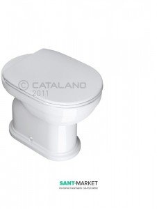 Унітаз підлоговий компакт Catalano CANOVA ROYAL 36х53 см під бачок білий 1VACV00
