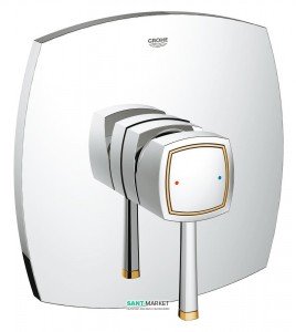 Змішувач для душа прихований (вбудований) змішувач Grohe Grandera хром / золото 19932IG0