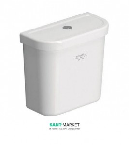 Зливний бачок для унітазу настінний Catalano CANOVA ROYAL без механізму змиву 50х40 см високий білий 1CACV00