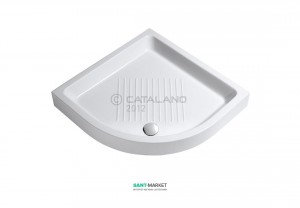 Душовий піддон кераміка Catalano Verso 900х90х12 білий 19090A00