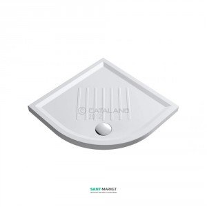 Душовий піддон кераміка Catalano Verso 90х90х6 білий 19090AH600