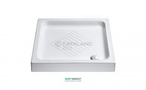 Душовий піддон кераміка Catalano Verso 90х90 білий 1909000