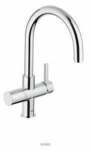 Смеситель однорычажный для кухни Grohe Blue без фильтра хром 31093000