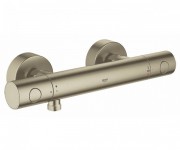 Змішувач для душу двовентильний настінний з термостатом Grohe Grohtherm 1000 нікель 34065EN2