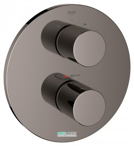 Змішувач з термостатом прихований (вбудований) Grohe колекція Grohtherm 3000 Cosmopolitan графіт 19468A00