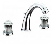 Смеситель для раковины на 1 отверстие Fiore VENERE SKY хром/Swarovski 13CR0628