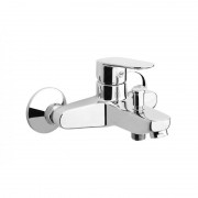 Змішувач для ванни з душ. лійкою власником і шлангом Fiore KEVON хром / Swarovski 81CR8152