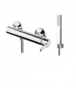 Змішувач для душа Fiore KATANA з ручним душем шлангом і утримувачем хром 77CR7570