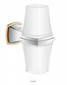 Светильник для ванной двойной Grohe Grandera хром/золото 40661IG0