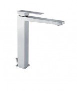 Змішувач для раковини Fiore KUBE донним клапаном хром 100CR8517