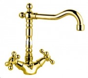 Змішувач для раковини на 1 отвір Fiore MARGOT золото 26OO0625