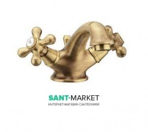 Змішувач для біде на 1 отвір Fiore MARGOT бронза 26ZZ0632