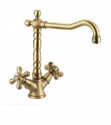 Змішувач для раковини на 1 отвір Fiore MARGOT бронза 26ZZ0625