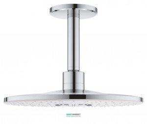 Стельовий душ Grohe Rainshower 310 SmartActive біла місяць 26477LS0