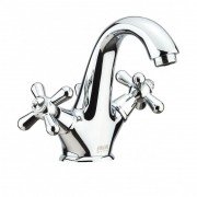 Змішувач для раковини на 1 отвір Fiore MARGOT SKY хром / Swarovski 01CR0623