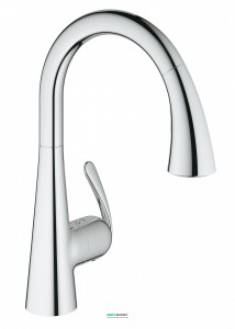 Змішувач для кухні Grohe Zedra з професійної лійкою хром 32294001