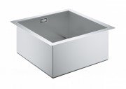 Мойка для кухни прямоугольная Grohe K700 врезная  1 чаша  без корзинчатого вентиля  нержавеющая сталь 31578SD0
