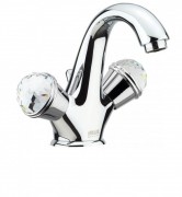 Смеситель для раковины на 1 отверстие Fiore XT SKY хром/Swarovski 17CR0623