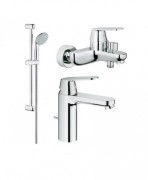 Набор смесителей для ванной Grohe Eurosmart Cosmopolitan хром 126112M