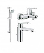 Набор смесителей для ванной Grohe Eurosmart Cosmopolitan хром 126112M