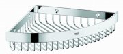 Полочка-решітка кутова Grohe Selection Cube хром 40809000
