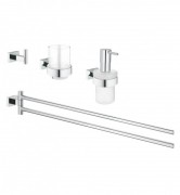 Набір аксесуарів Grohe Essentials Cube 4 предмета хром 40847001