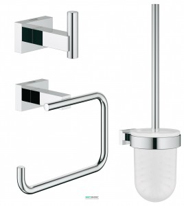 Набір аксесуарів Grohe Essentials Cube (3 предмета) хром 40757001