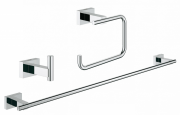 Набір аксесуарів Grohe Essentials Cube (3 предмета) хром 40777001