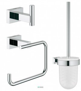 Набор аксессуаров Grohe Essentials Cube (3 предмета) хром 40757001