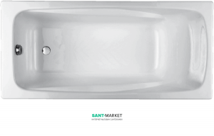 Ванна чугунная Jacob Delafon Repos 180x85 (без ручек) E2904-00