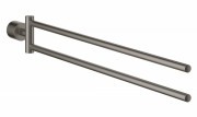 Тримач для рушника подвійний Grohe Atrio New матовий графіт 40308AL3