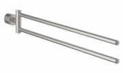 Держатель для полотенца двойной Grohe Atrio New суперсталь 40308DC3